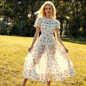 SOLD NWT Doen Fiore Dress Octavia Floral S